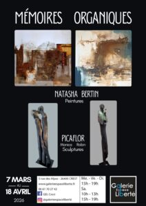 Mémoires organiques
Natasha Bertin et Picaflor sculpture