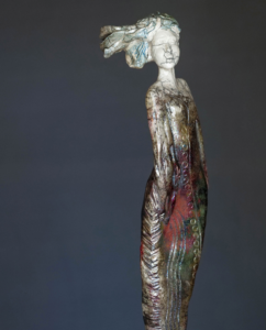 sculpture céramique femme